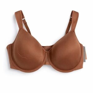 NWT Thirdlove 48D 24/7 Perfect Full Coverage Bra Mocha Memory Foam Underwire 497